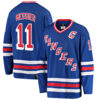 Mark Messier New York Rangers Royal Home Premium Jersey - All Stitched