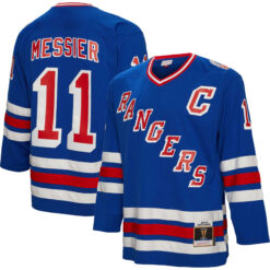 Mark Messier New York Rangers Royal Home Primegreen Jersey - All Stitched
