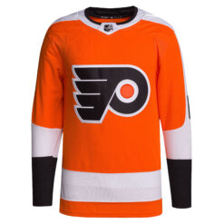 Alternative view of Custom Philadelphia Flyers Orange Home Primegreen Jersey - All Stitched