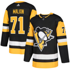 Evgeni Malkin Pittsburgh Penguins Black Home Primegreen Jersey - All Stitched