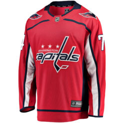 Alternative view of John Carlson Washington Capitals Red Home Jersey - All Stitched