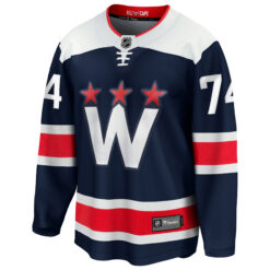 Alternative view of John Carlson Washington Capitals Black Alternate Jersey - All Stitched
