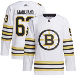 Brad Marchand Boston Bruins White Alternate Primegreen Jersey - All Stitched