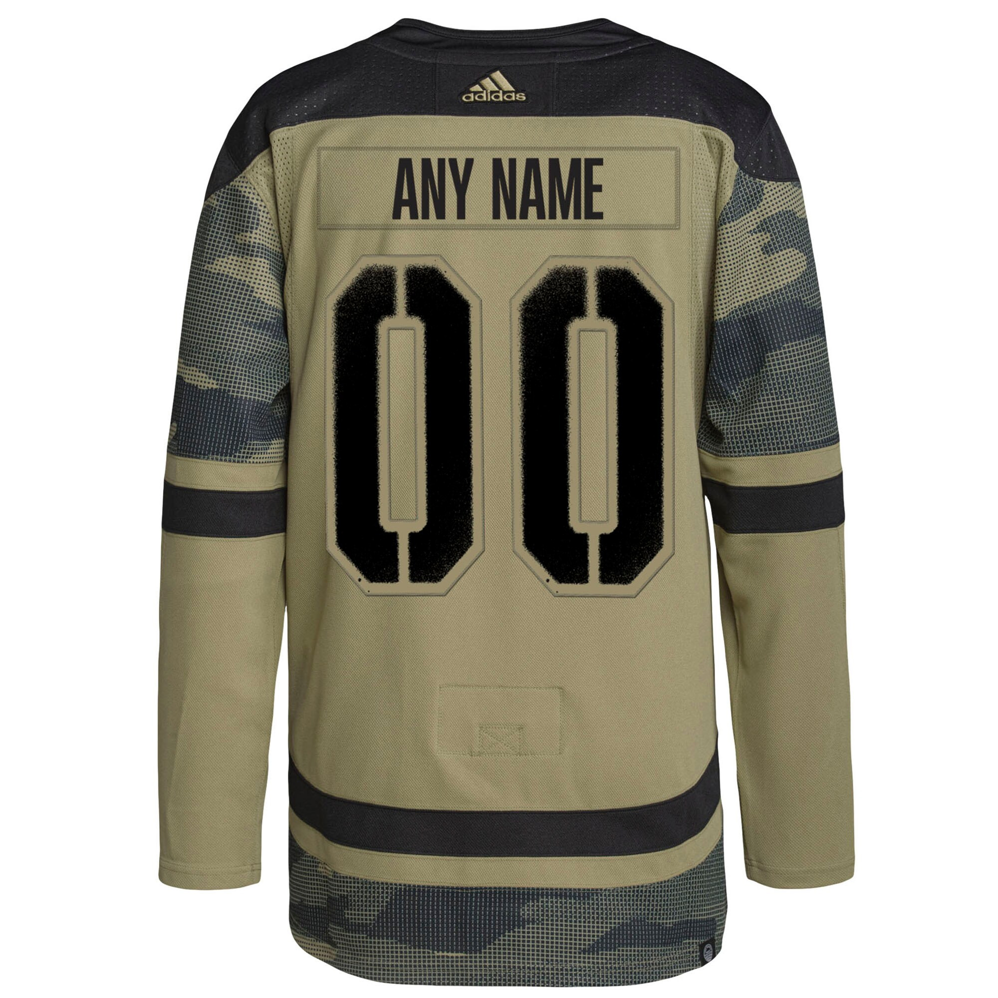Custom Buffalo Sabres Camo Military Appreciation Jersey - All Stitched - Image 3
