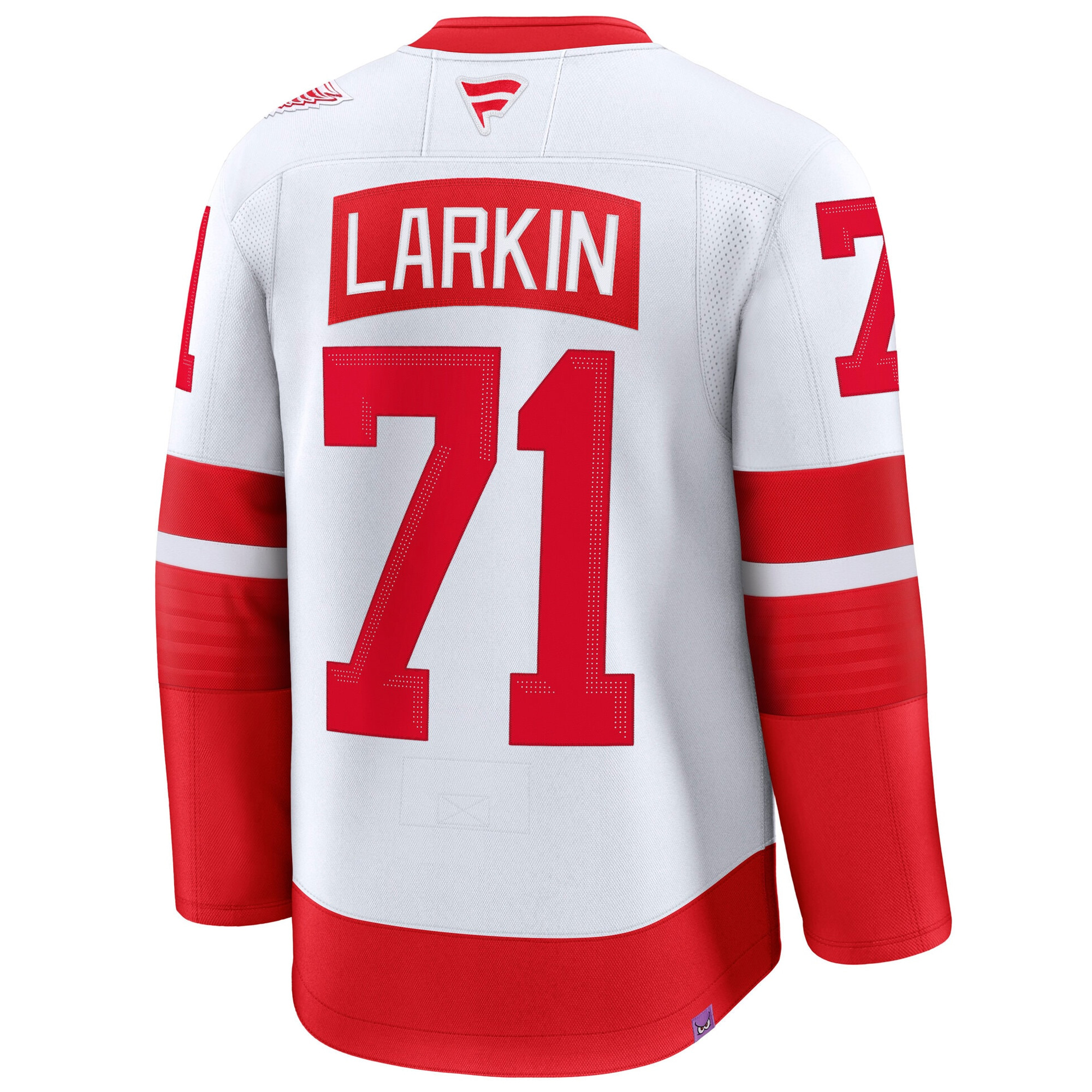 Dylan Larkin Detroit Red Wings White 2025 Stadium Series Premium Jersey - All Stitched - Image 3