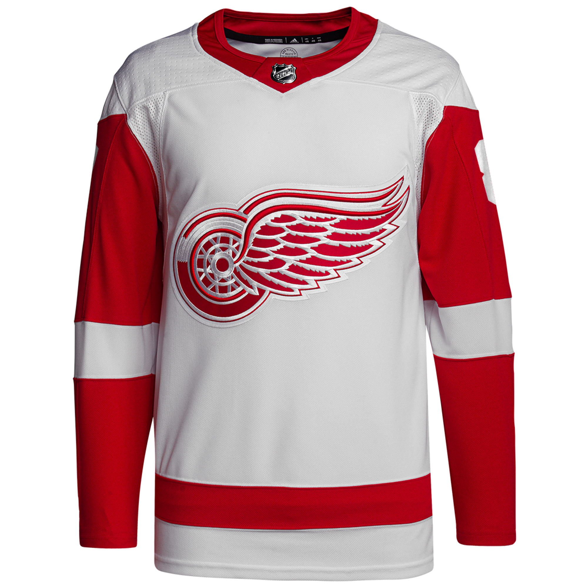 Patrick Kane Detroit Red Wings White Away Primegreen Jersey - All Stitched - Image 2