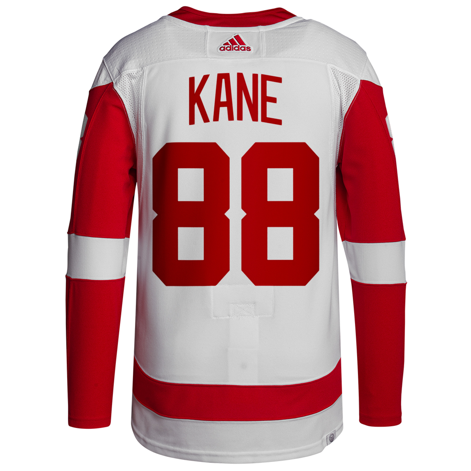 Patrick Kane Detroit Red Wings White Away Primegreen Jersey - All Stitched - Image 3