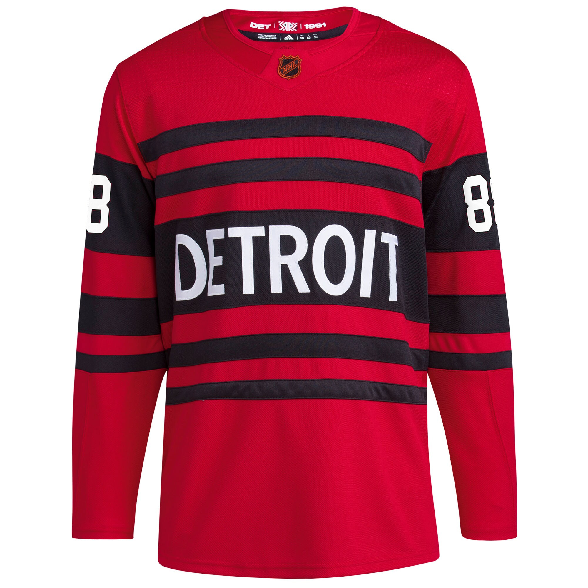 Patrick Kane Detroit Red Wings Red Reverse Retro 2.0 Primegreen Jersey - All Stitched - Image 2