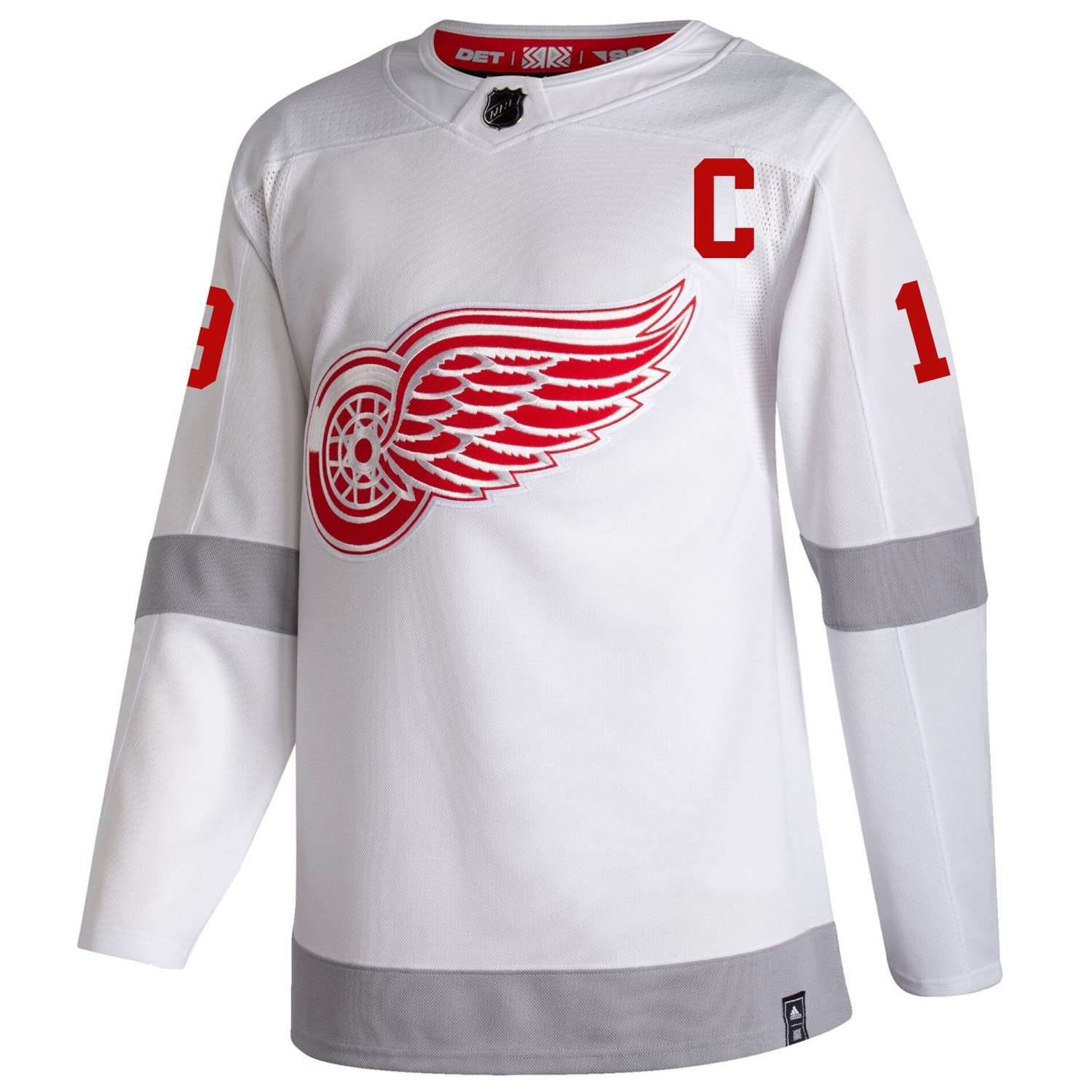 Steve Yzerman Detroit Red Wings White Reverse Retro Jersey - All Stitched - Image 2