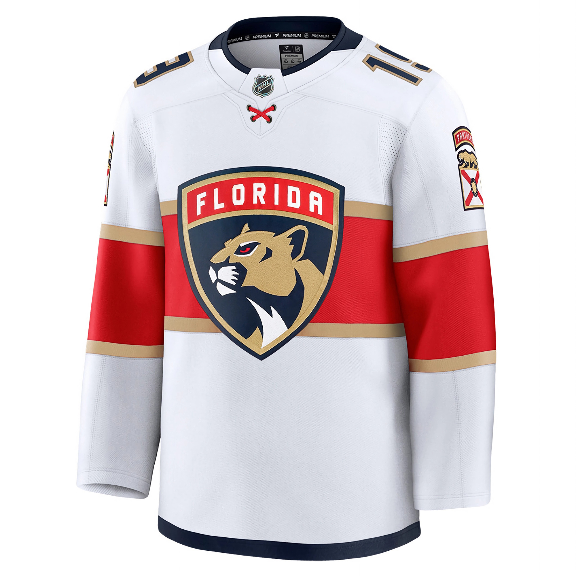 Matthew Tkachuk Florida Panthers White Away Premium Jersey - All Stitched - Image 2