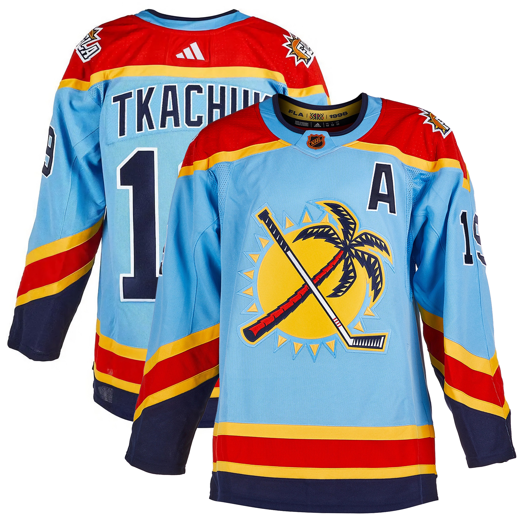 Matthew Tkachuk Florida Panthers Light Blue Alternate Primegreen Jersey - All Stitched