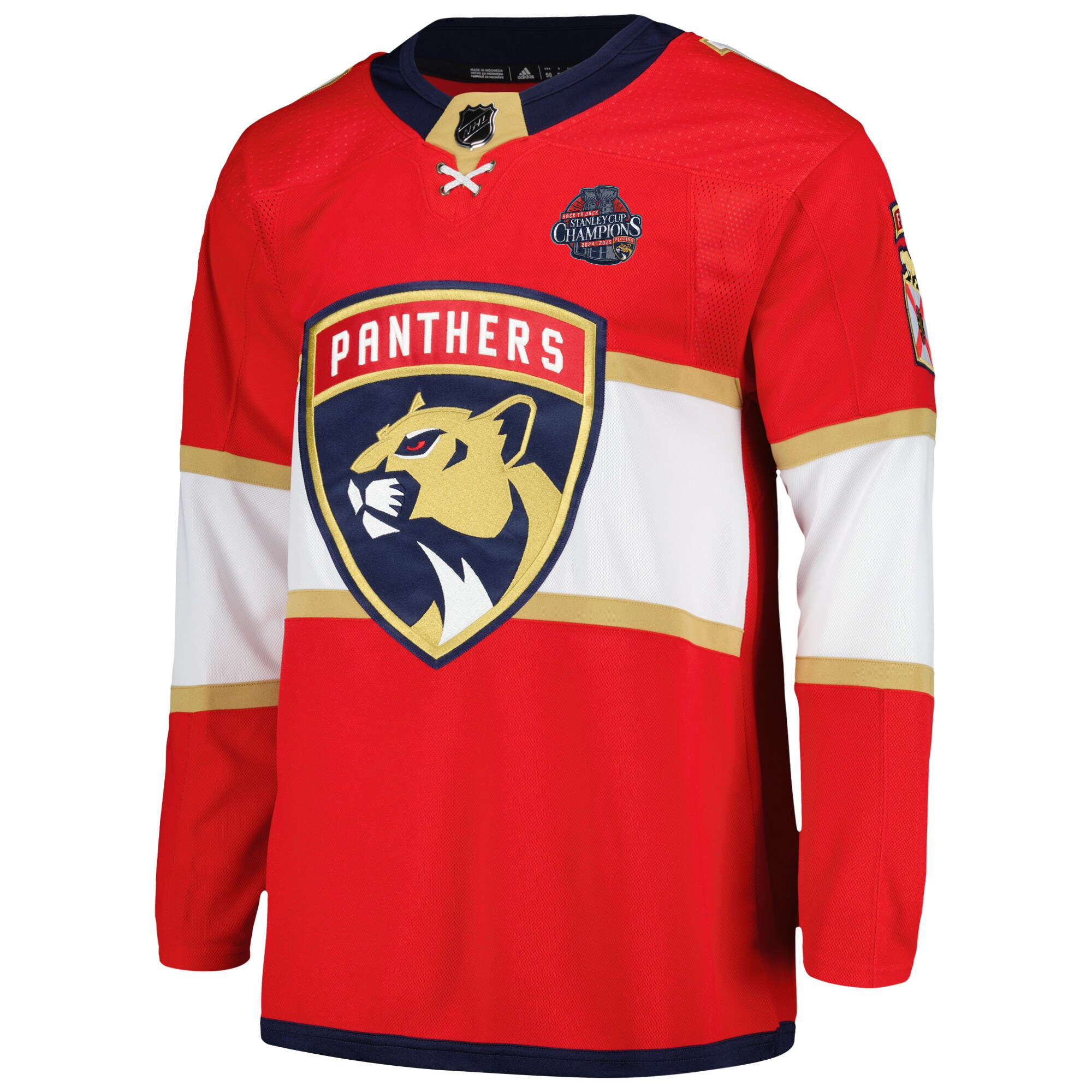 Matthew Tkachuk Florida Panthers Back To Back Championship Red Home Primegreen Jersey - All Stitched - Image 2