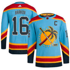 Aleksander Barkov Florida Panthers Light Blue Alternate Primegreen Jersey - All Stitched