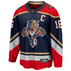 Alternative view of Aleksander Barkov Florida Panthers Blue 2020/21 Special Edition Jersey - All Stitched