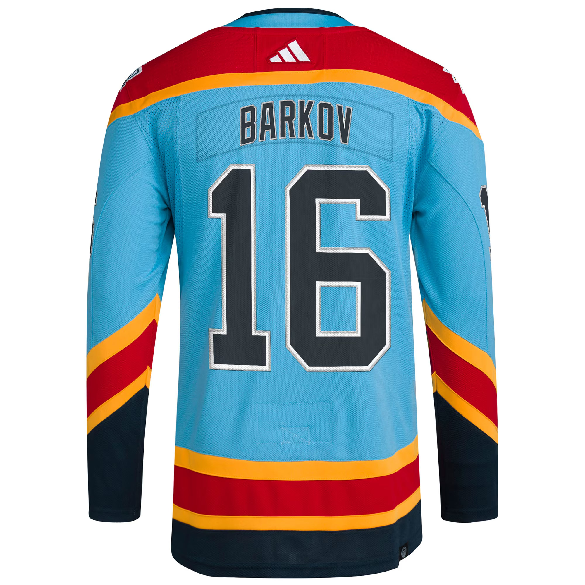Aleksander Barkov Florida Panthers Back To Back Championship Light Blue Alternate Primegreen Jersey - All Stitched - Image 3