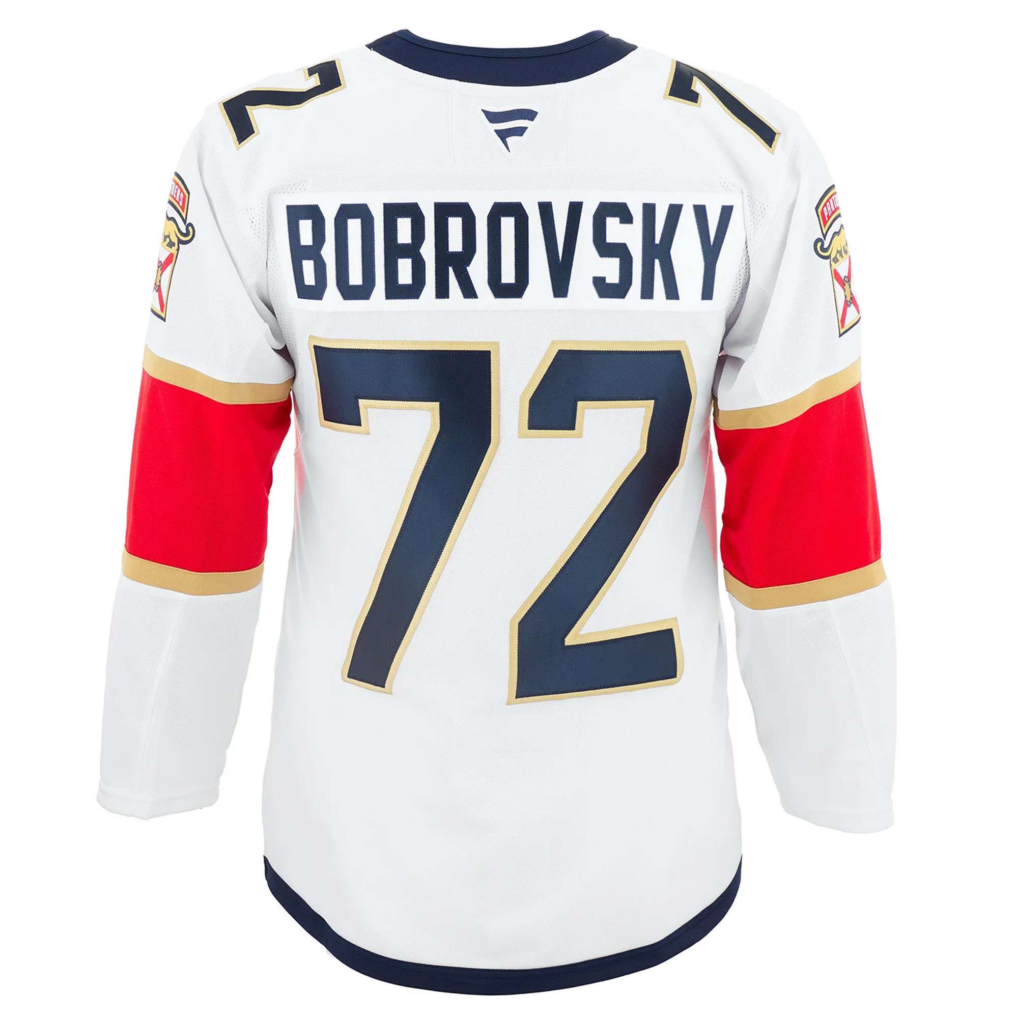 Sergei Bobrovksy Florida Panthers White Away Premium Jersey - All Stitched - Image 3