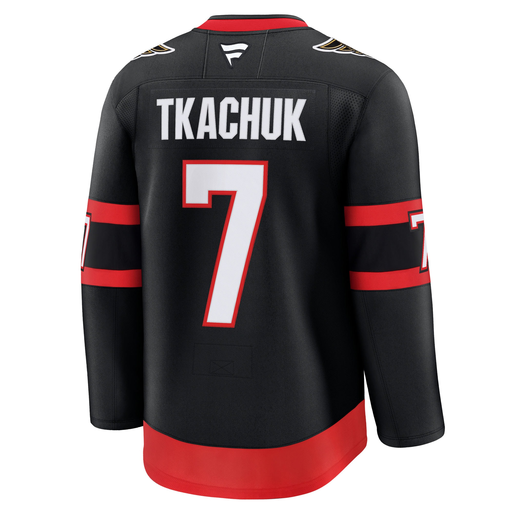 Brady Tkachuk Ottawa Senators Black Home Premium Jersey - All Stitched - Image 3