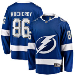 Nikita Kucherov Tampa Bay Lightning Royal Home Jersey - All Stitched