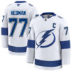 Victor Hedman Tampa Bay Lightning White Away Premium Jersey - All Stitched