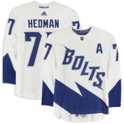 Victor Hedman Tampa Bay Lightning White 2022 Stadium Series Jersey - All Stitched