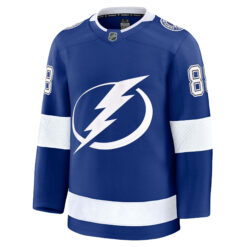 Alternative view of Andrei Vasilevski Tampa Bay Lightning Royal Home Premium Jersey - All Stitched
