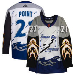 Brayden Point Tampa Bay Lightning White Reverse Retro 2.0 Primegreen Jersey - All Stitched