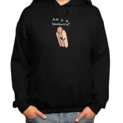 Am I A Sandwich? - White Text Variant Classic Pullover Hoodie