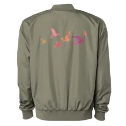 The Return Of Paper Birds Bomber Jacket