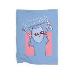 Strange Planet Special Product: My Knowledge Suffices Premium Fleece Blanket
