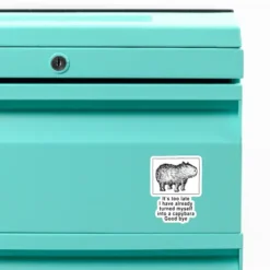 I Have Turned Myself Into A Capybara Custom Shape Magnet