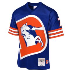 Alternative view of John Elway Royal Denver Broncos 1998 Throwback Fashion Jersey - All Stitched