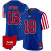 Julian Sayin Ohio State Buckeyes Football Royal American Style Limited Jersey - All Stitched