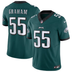 Brandon Graham Philadelphia Eagles Midnight Green Vapor F.U.S.E Limited Jersey - All Stitched
