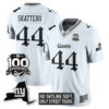 Cam Skattebo New York Giants White Gothic Theme Limited Jersey - All Stitched