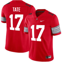 Carnell Tate Ohio State Buckeyes Football Scarlet Alternate Game Jersey - All Stitched