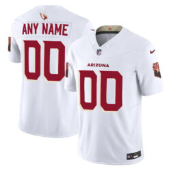 Custom Arizona Cardinals White 2025 Rivalries Collection Jersey - All Stitched
