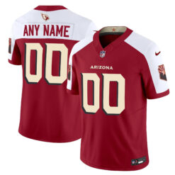 Custom Arizona Cardinals Alternate Cardinal 2025 Rivalries Collection Jersey - All Stitched