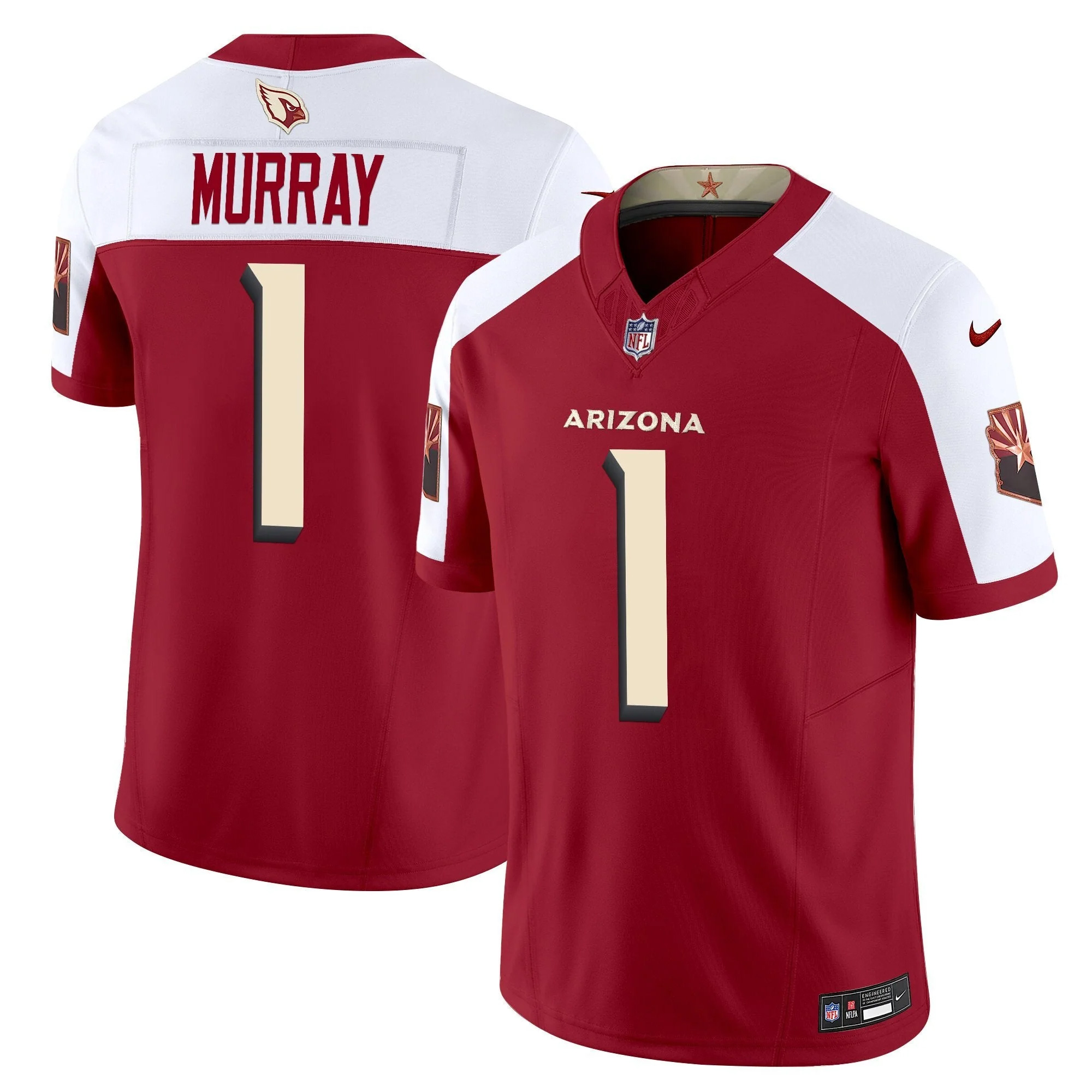 Kyler Murray Arizona Cardinals Alternate Cardinal 2025 Rivalries Collection Jersey - All Stitched