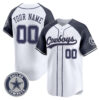 Custom Dallas Cowboys Navy Alternate Baseball Jersey - All Stitched