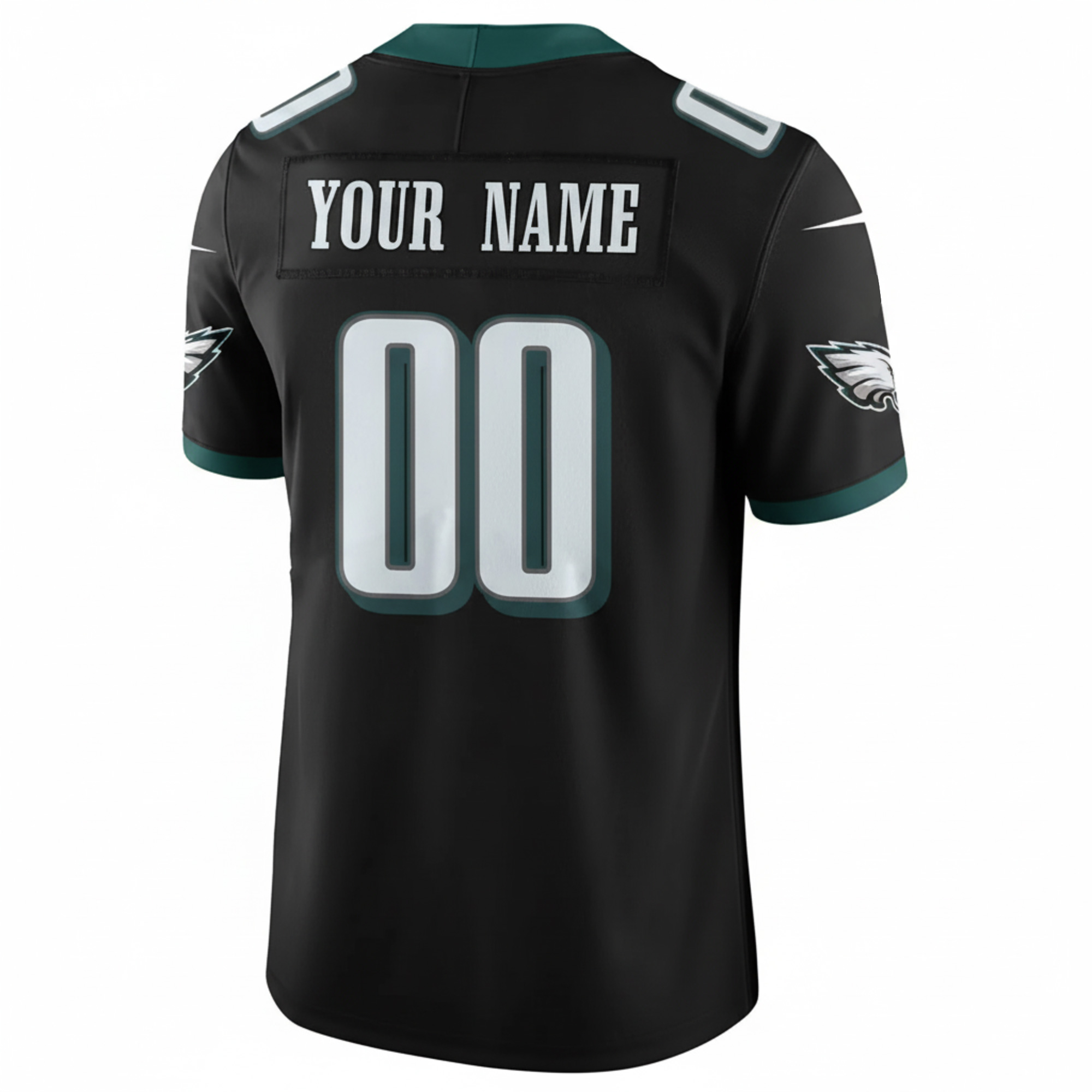 Custom Philadelphia Eagles Super Bowl LII LIX Champions Black Vapor F.U.S.E Limited Jersey - All Stitched - Image 3