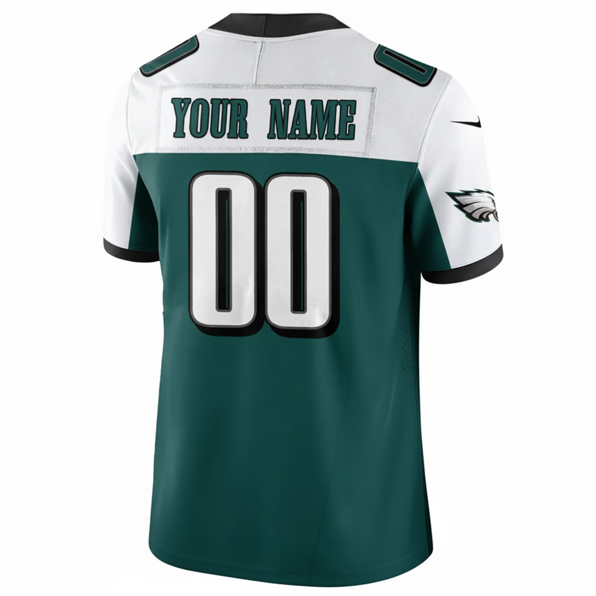 Custom Philadelphia Eagles Super Bowl LII LIX Champions Midnight Green Alternate Vapor F.U.S.E Limited Jersey - All Stitched - Image 3