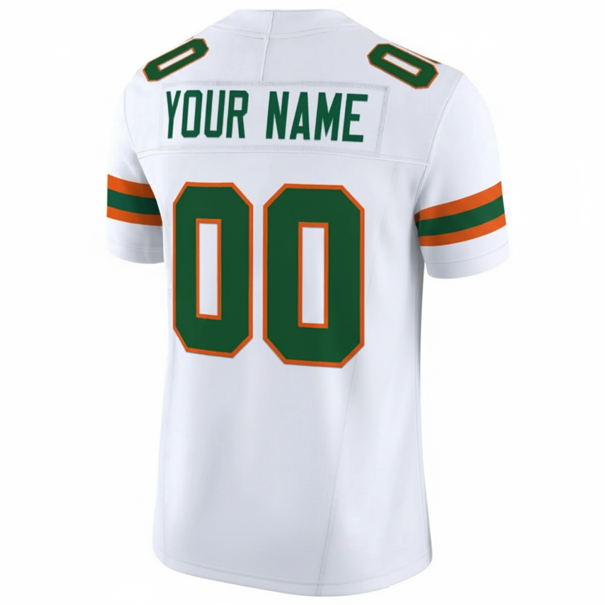 Custom Miami Hurricanes Football 2025 Goodyear Cotton Bowl White Limited Jersey - All Stitched - Image 3