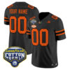 Custom Miami Hurricanes Football 2025 Goodyear Cotton Bowl Black Limited Jersey - All Stitched