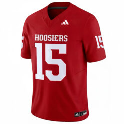 Alternative view of Fernando Mendoza Indiana Hoosiers Football Crimson Vapor F.U.S.E Limited Jersey - All Stitched