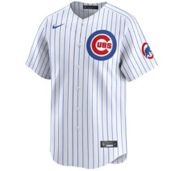 Alternative view of Alex Bregman Chicago Cubs White Home Limited Jersey - All Stitched