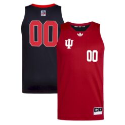 Custom Indiana Hoosiers Basketball 2024/25 Black Month History Jersey - All Stitched