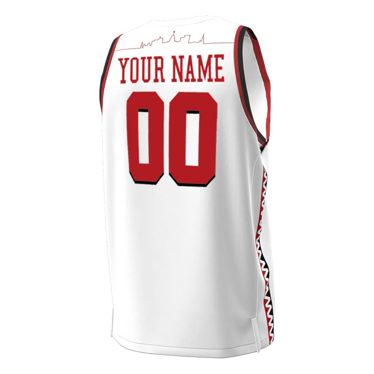 Custom Wisconsin Badgers Basketball 2024/25 White Jersey - All Stitched - Image 3