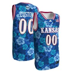 Custom Kansas Jayhawks Basketball 2023/24 Maui Strong Jersey - All Stitched