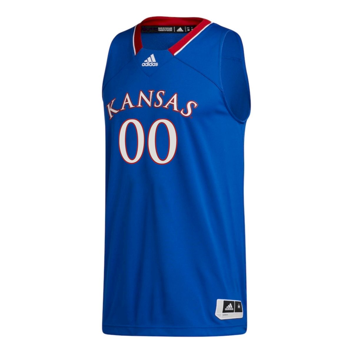 Custom Kansas Jayhawks Basketball 2021/22 Royal Away Jersey - All Stitched - Image 2