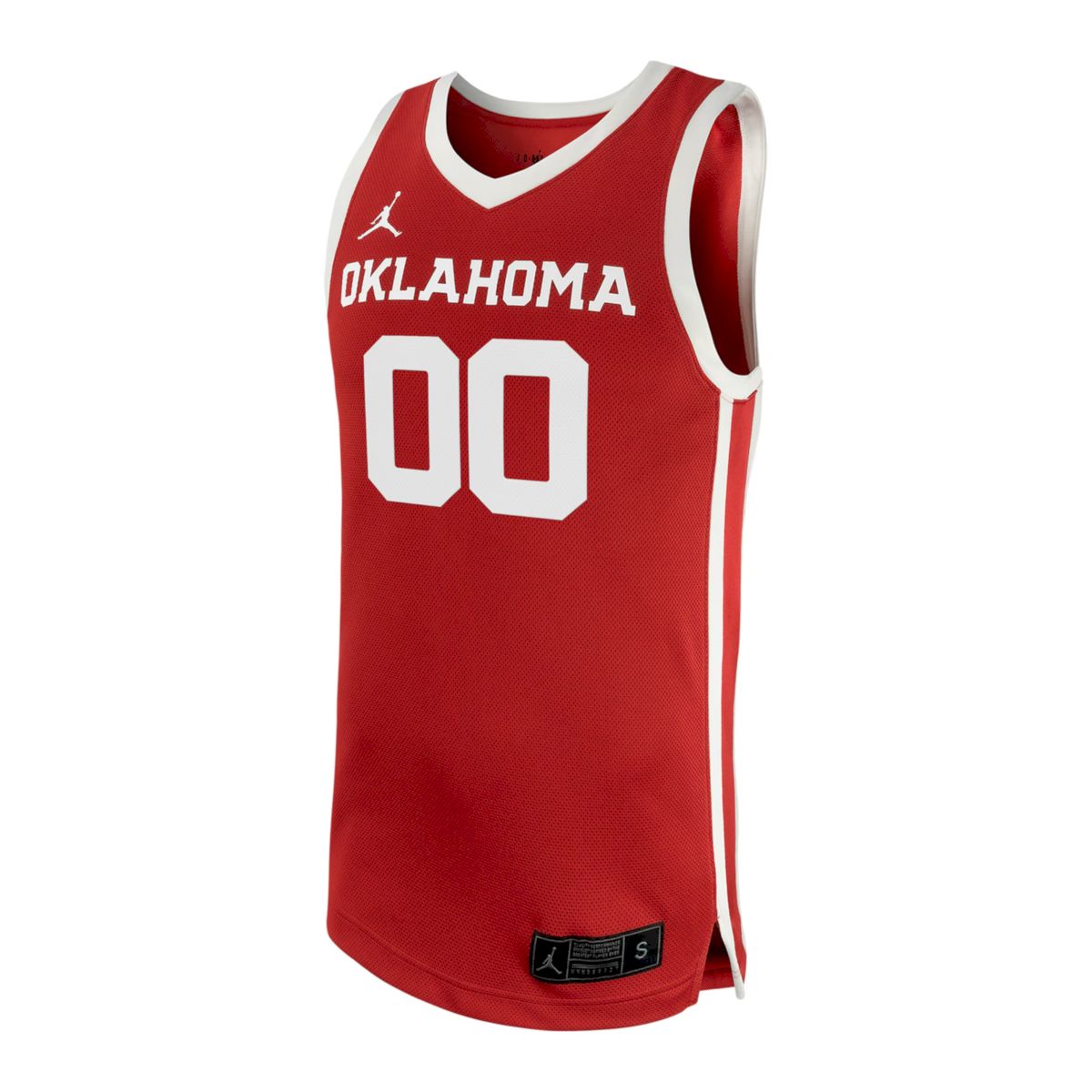 Custom Oklahoma Sooners Basketball Crimson Away Jersey - All Stitched - Image 2